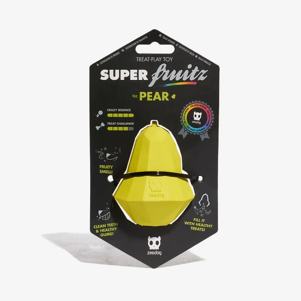 Brinquedo Recheável para Cães Super Fruitz Pera Zee.Dog — foto 3