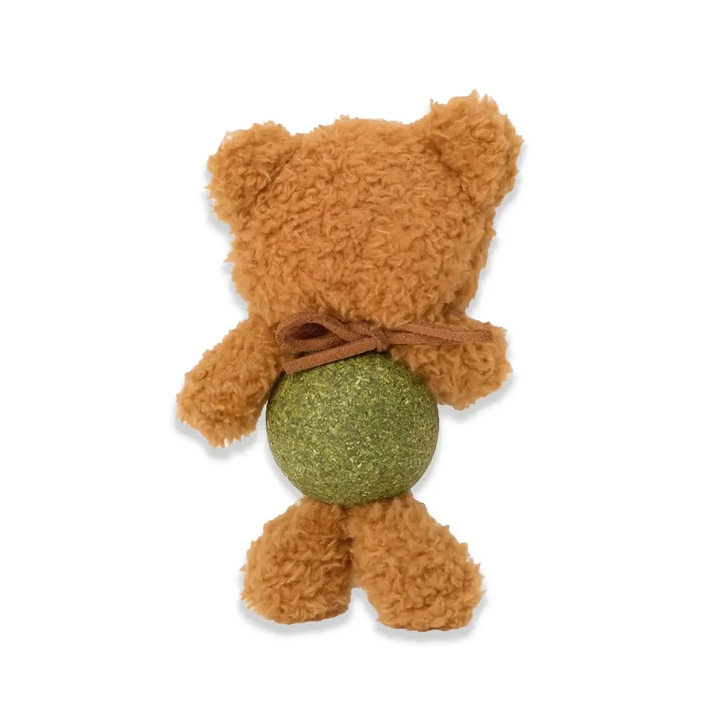 Brinquedo Urso de Pelúcia com Catnip Flicks — foto 3