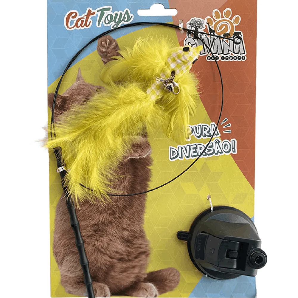 Brinquedo Varetinha com Ventosa para Gatos Savana — foto 2
