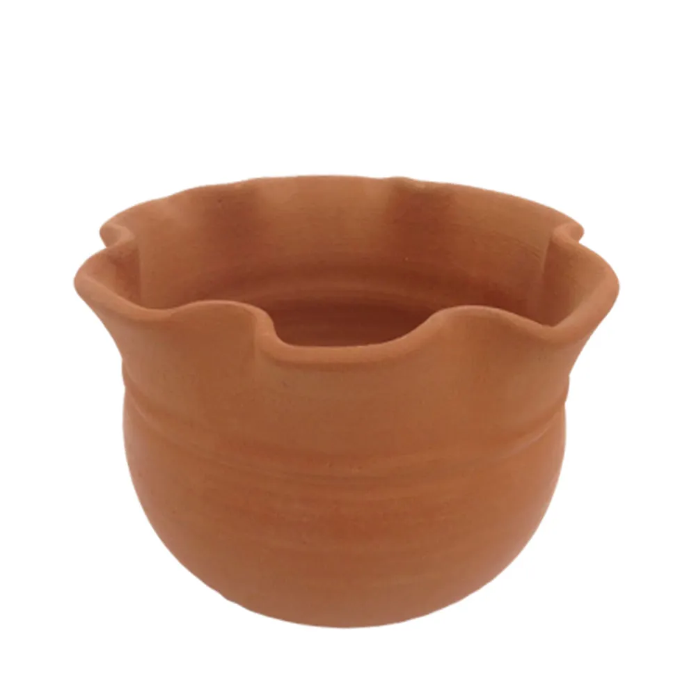 Cachepô Cerâmica Babado Vasos Tupã