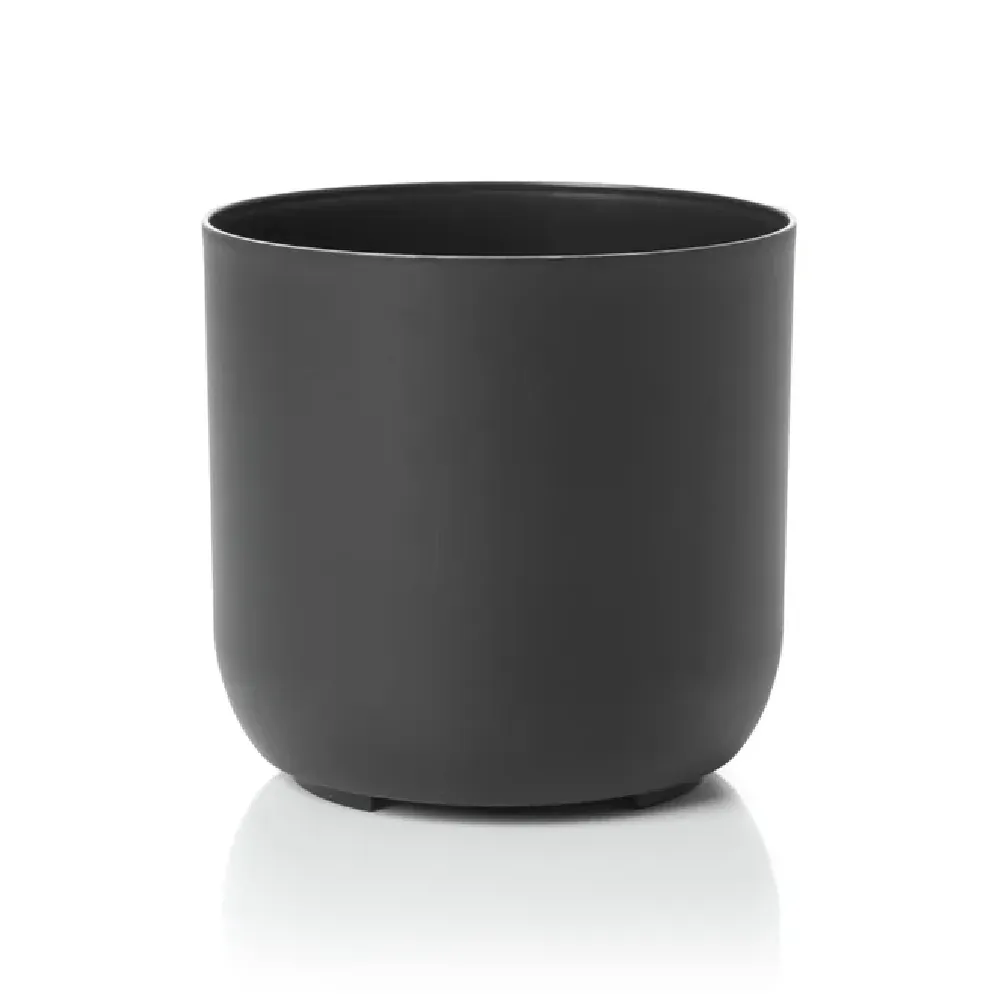 Cachepô Due Vasos Raiz Preto Fosco