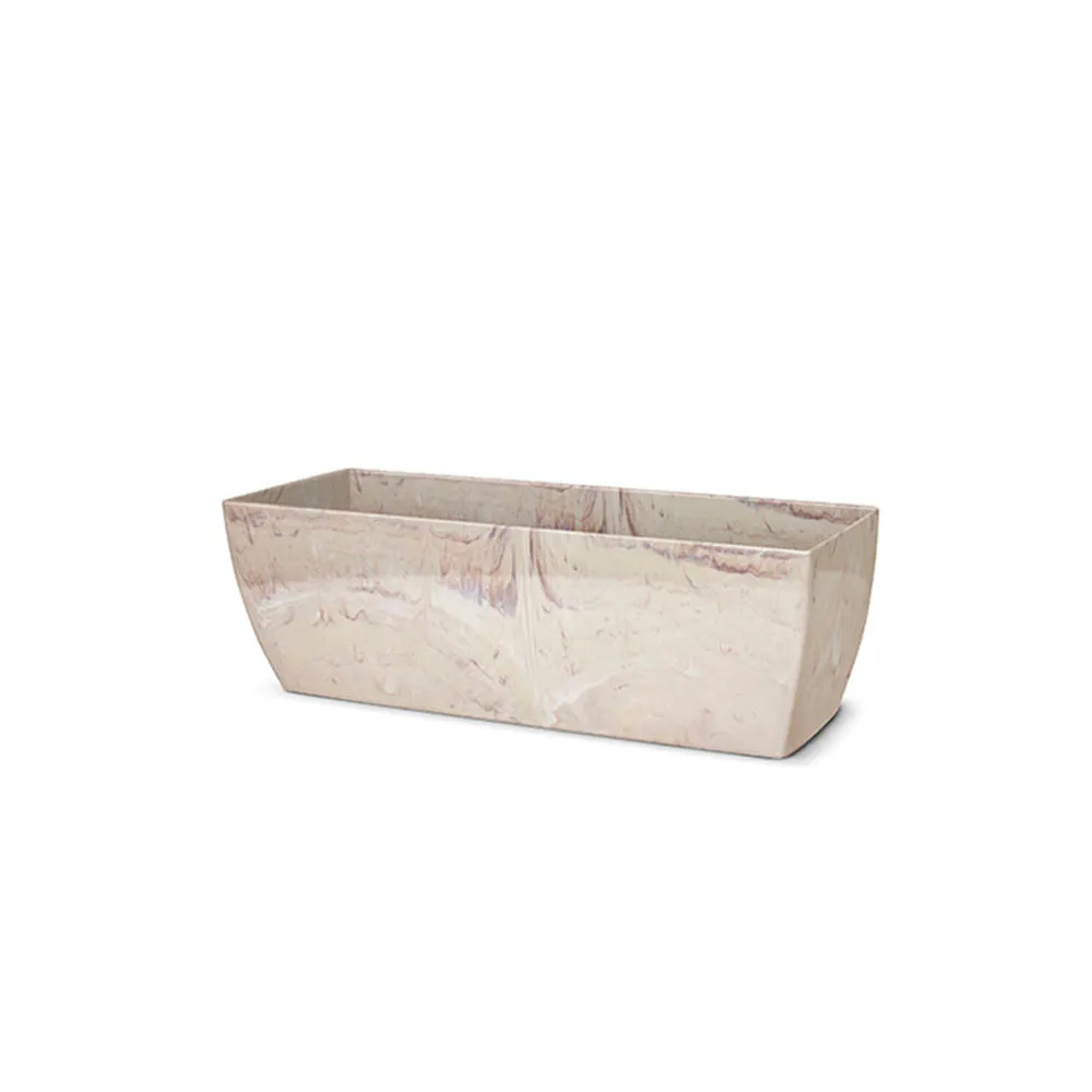Cachepô Jardineira Elegante Travertino Nutriplan