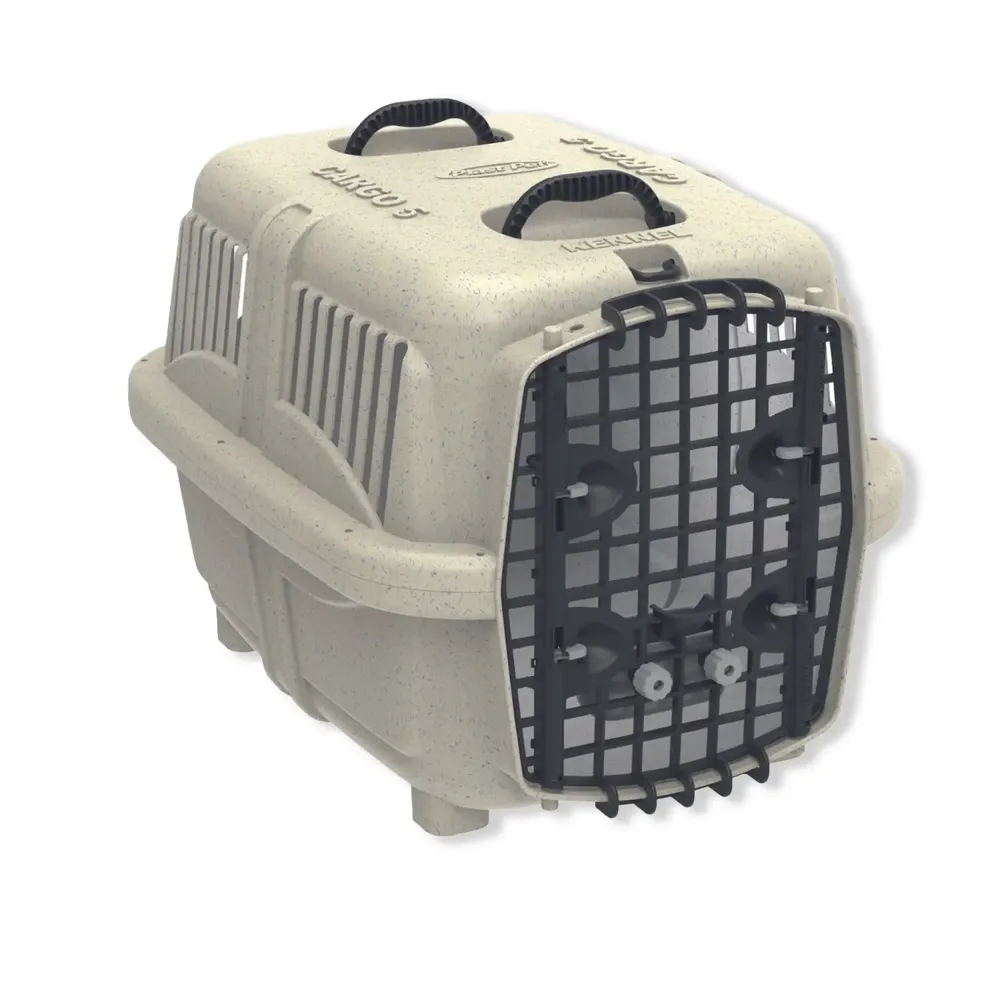 Caixa de Transporte Cargo Kennel Plast Pet Mármore