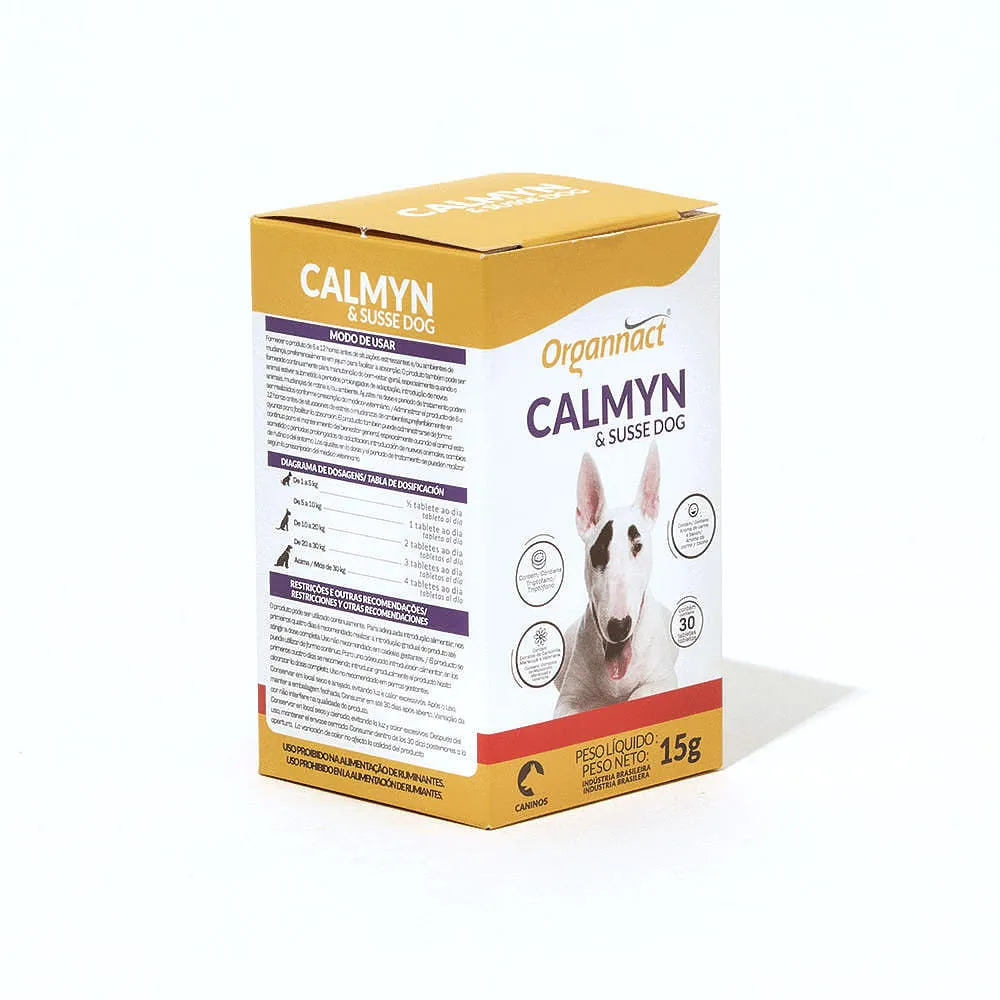 Calmyn e Susse Dog Suplemento Organnact — foto 2