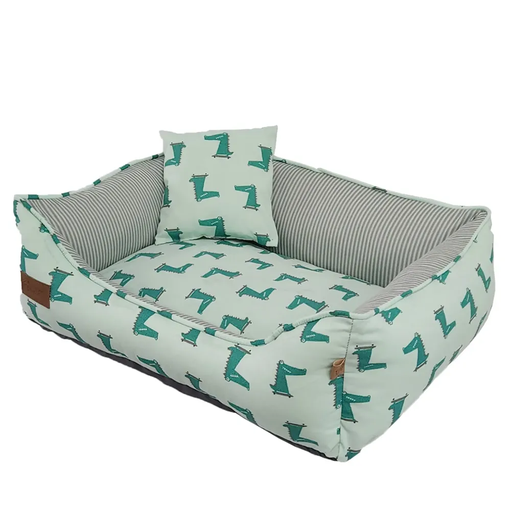 Cama Alligator Fábrica Pet Verde — foto 3