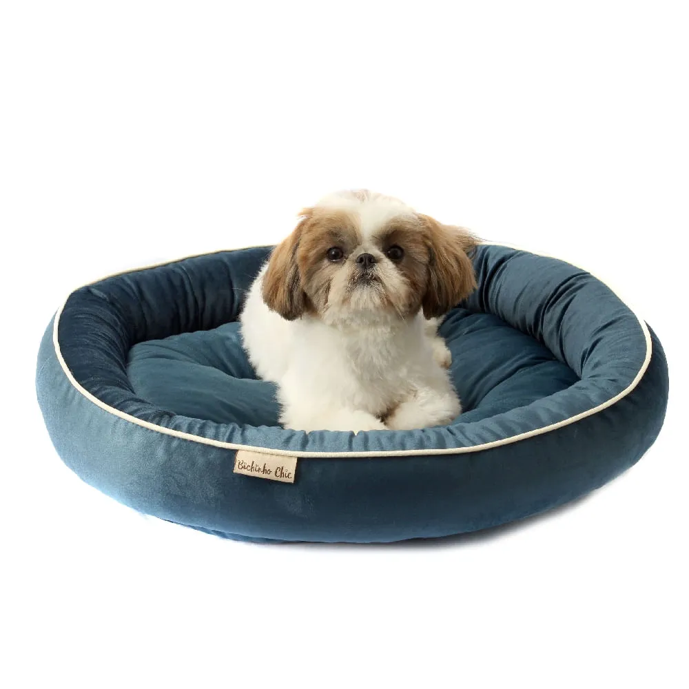 Cama Áustria Bichinho Chic Azul — foto 4