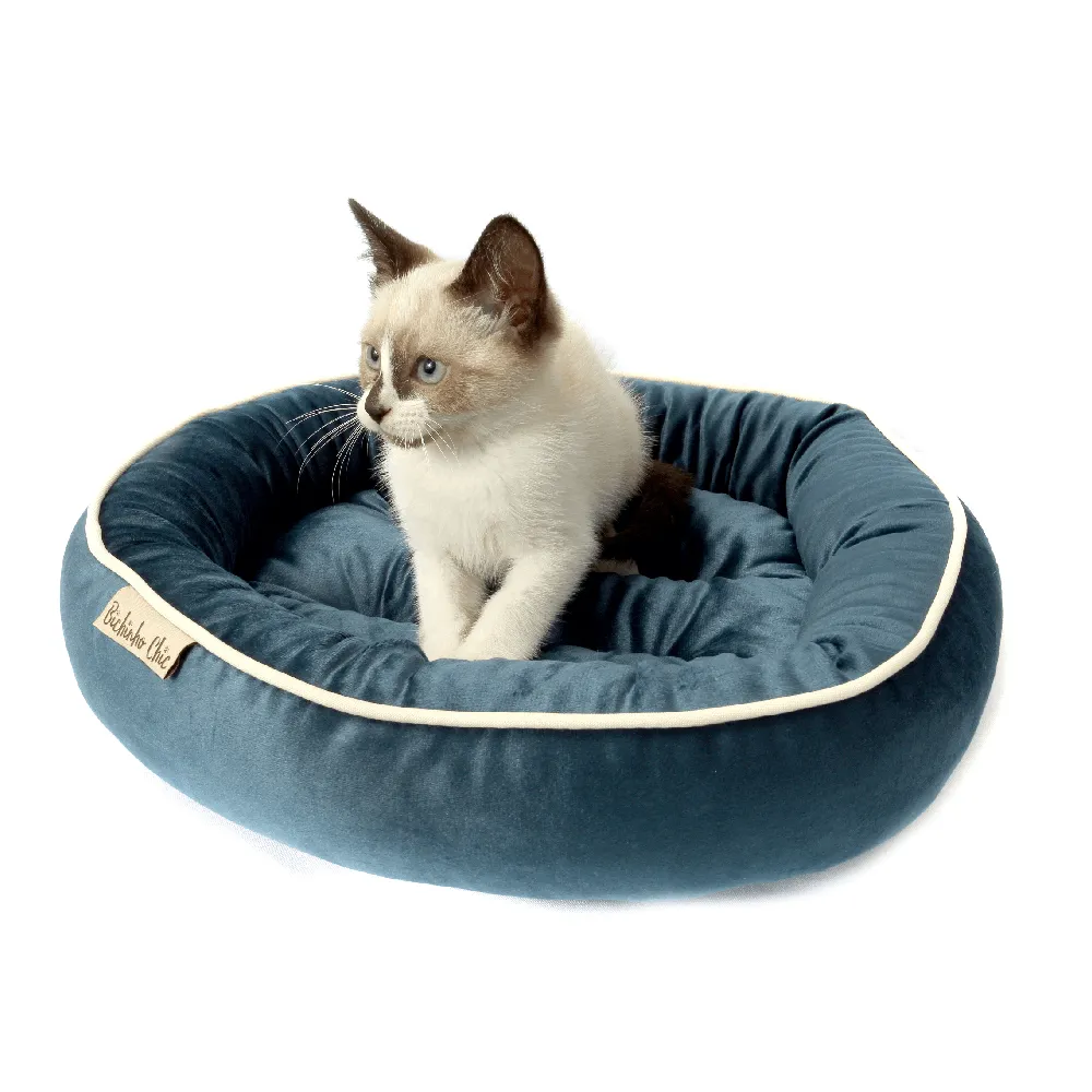 Cama Áustria Bichinho Chic Azul — foto 5