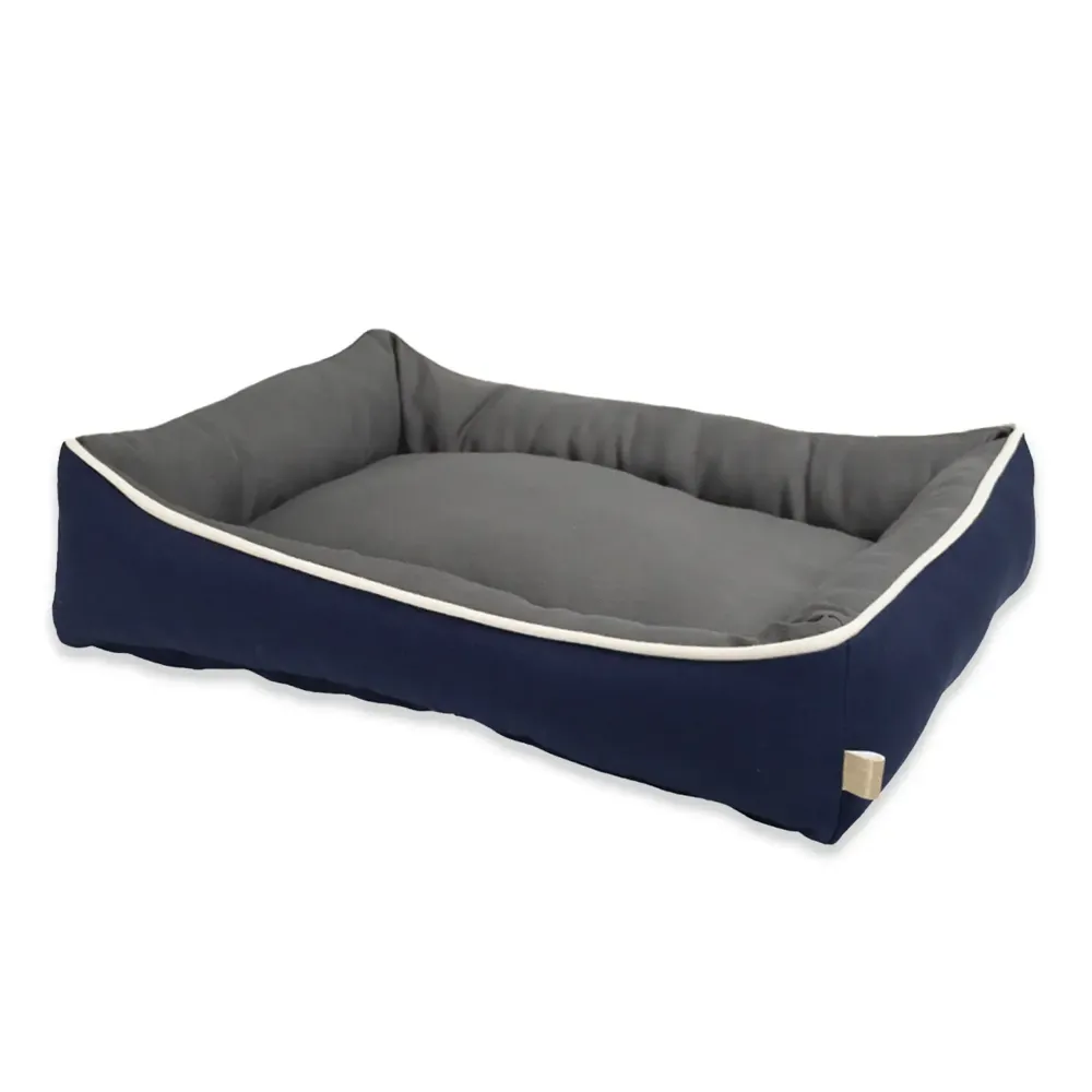 Cama Bicolor Fábrica Pet Azul e Cinza — foto 2