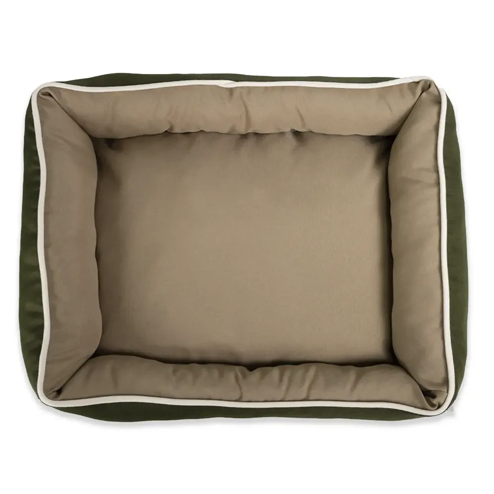 Cama Bicolor Fábrica Pet Verde e Caqui — foto 3