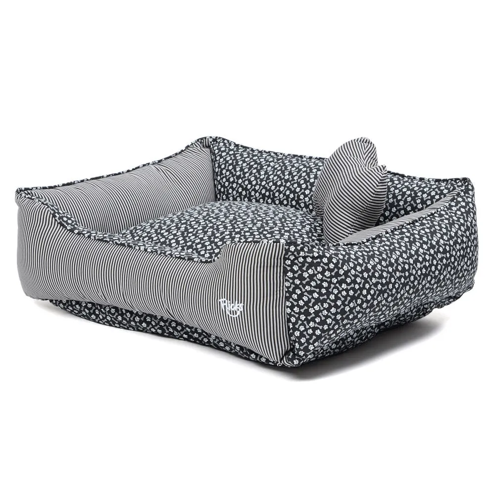 Cama Flicks Ossinho Preta para Cães e Gatos — foto 5