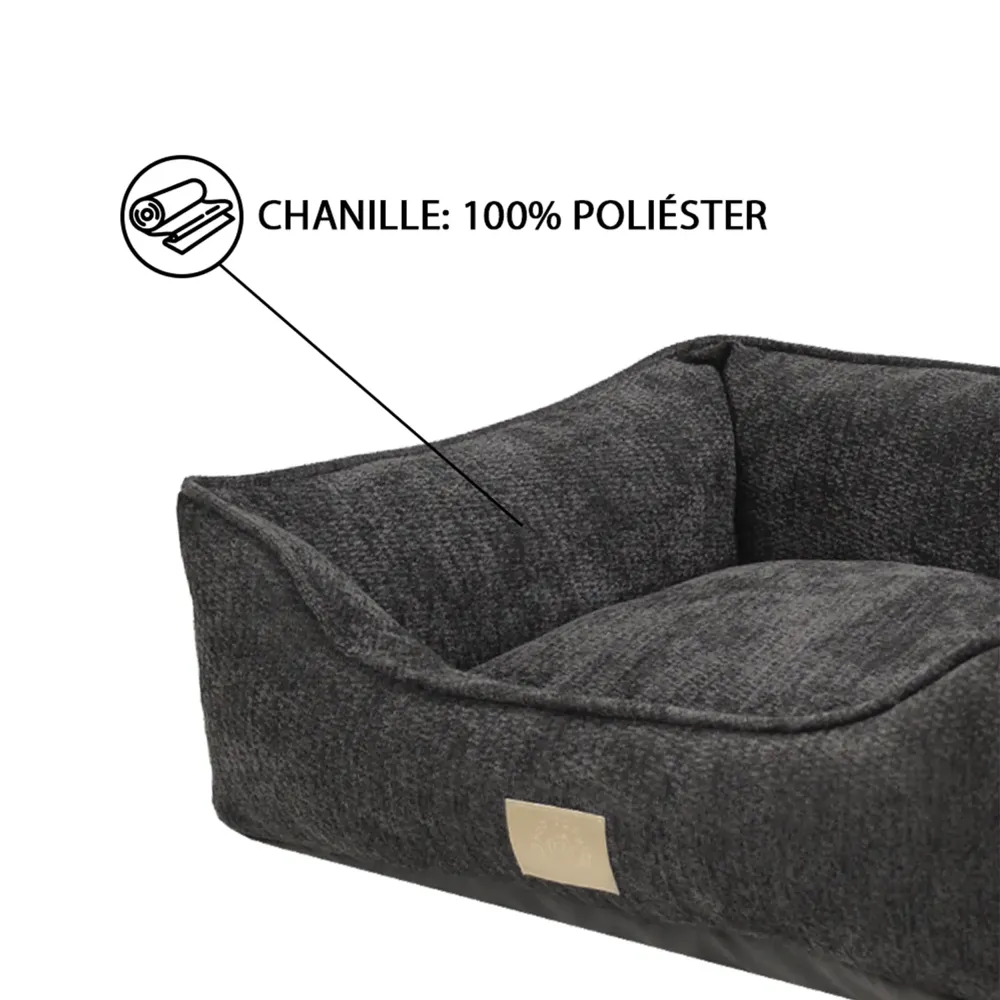 Cama Grécia para Cães Fábrica Pet Cinza — foto 6