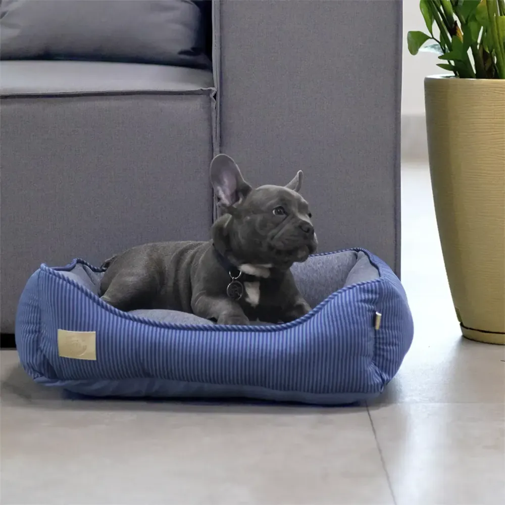 Cama Home para Cães e Gatos Fábrica Pet Azul — foto 4
