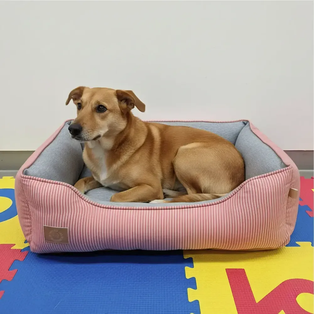 Cama Home para Cães e Gatos Fábrica Pet Rosa — foto 4