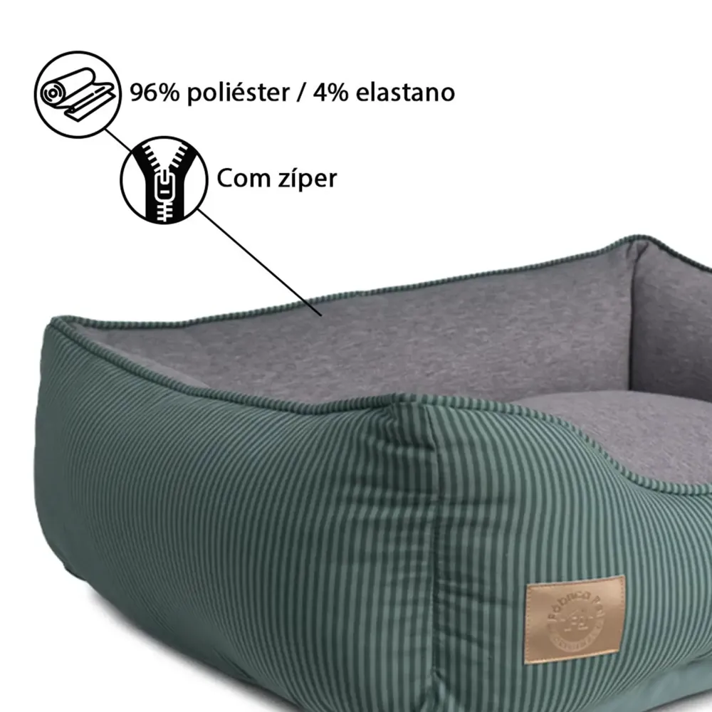 Cama Home para Cães e Gatos Fábrica Pet Verde — foto 3