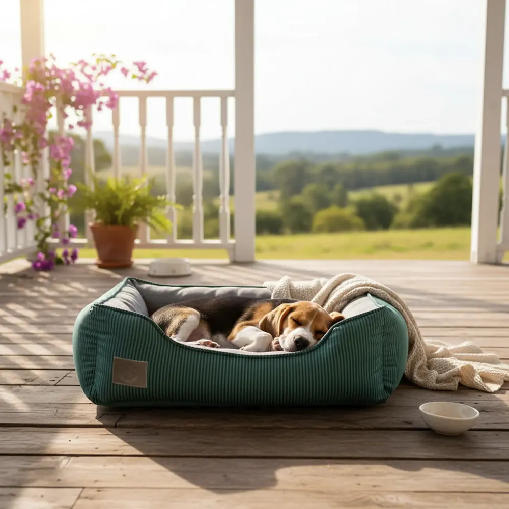 Cama Home para Cães e Gatos Fábrica Pet Verde — foto 4