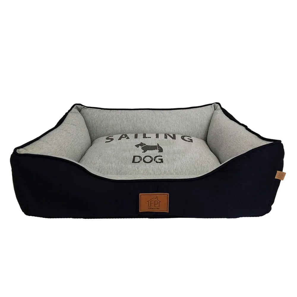 Cama London Azul Marinho Fábrica Pet — foto 6