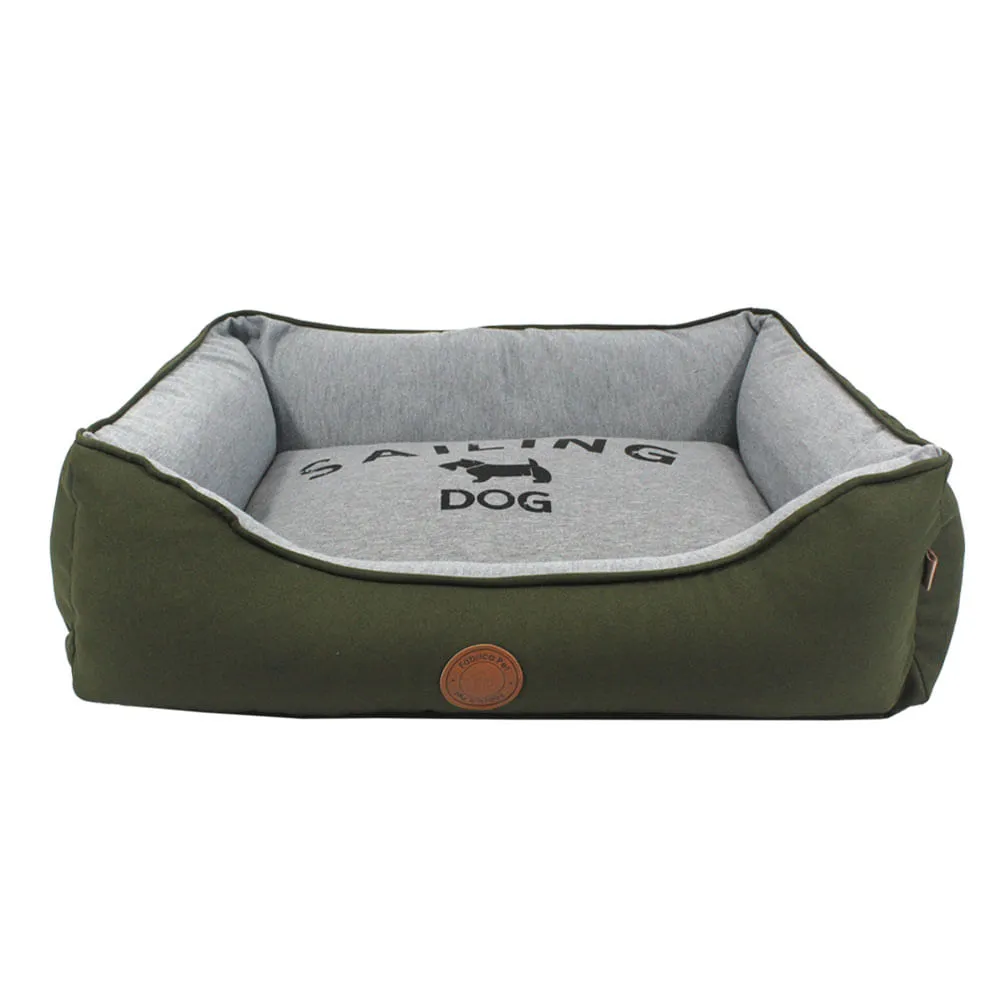 Cama London Fábrica Pet Verde para Cães e Gatos