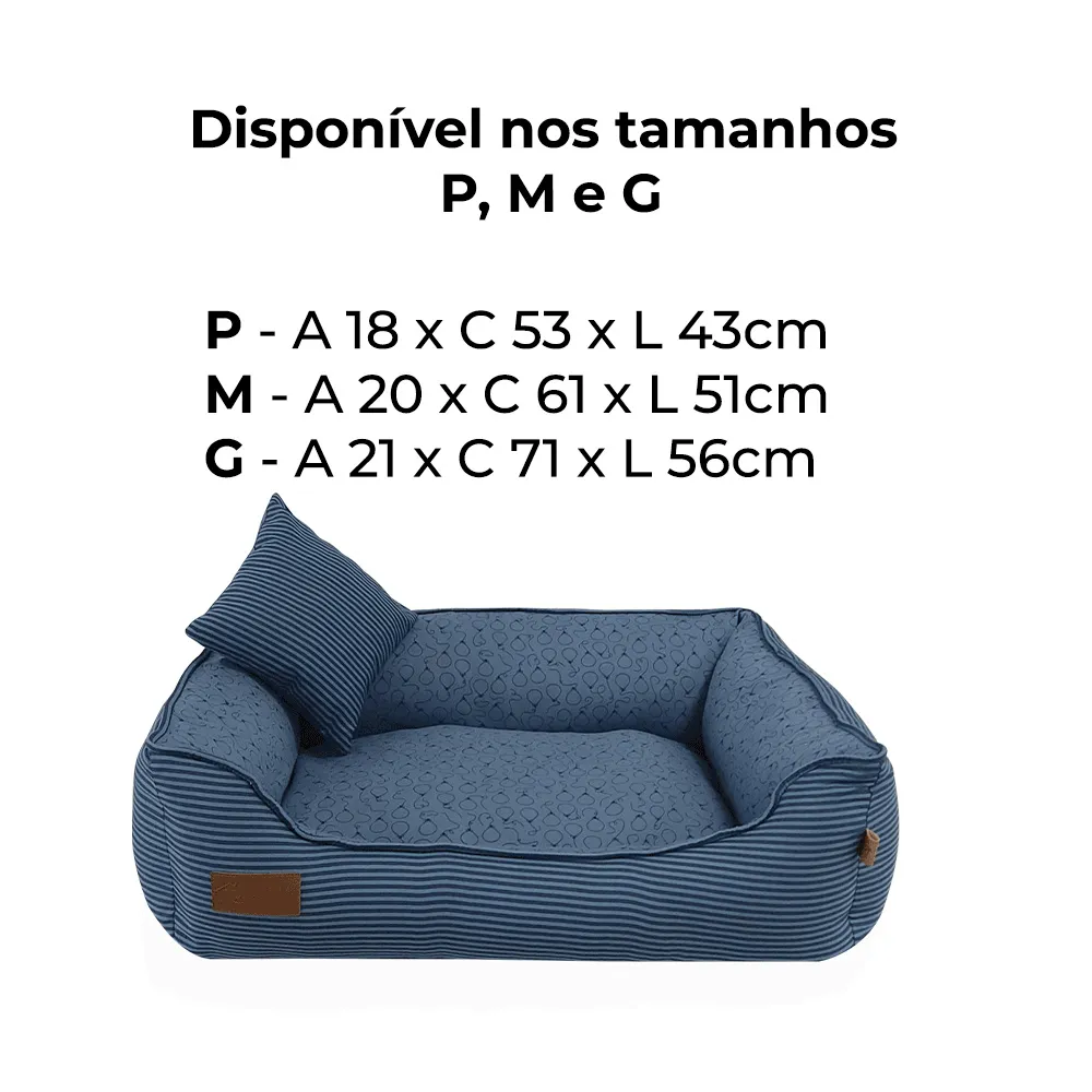 Cama Party Fábrica Pet Azul — foto 3