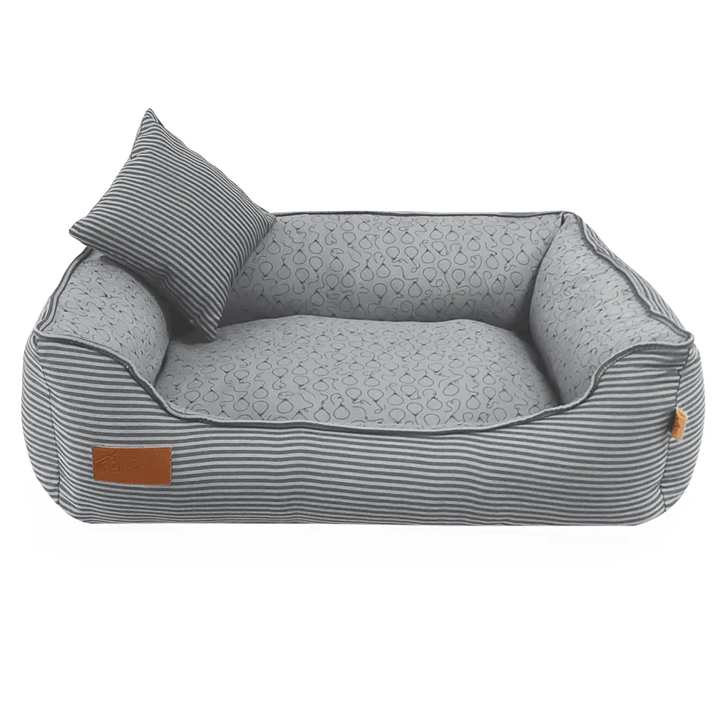 Cama Party Fábrica Pet Cinza