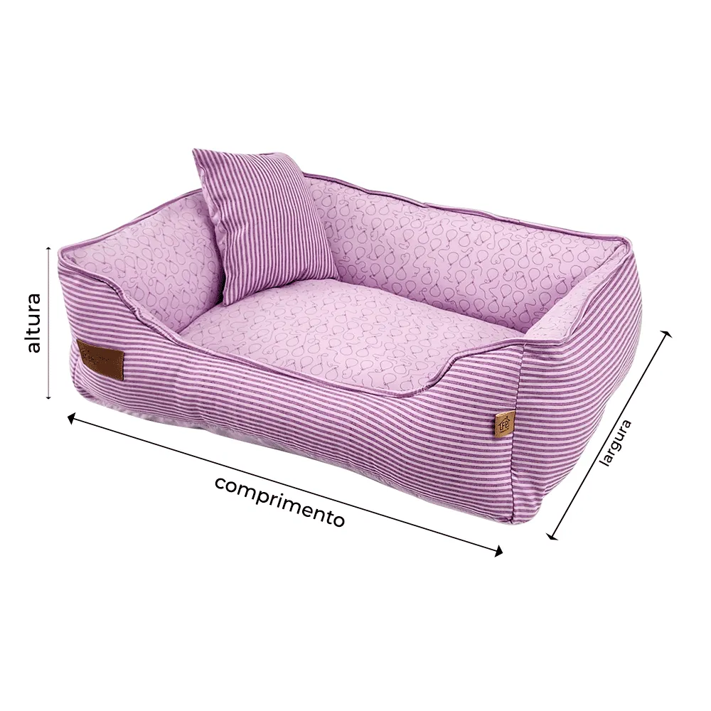 Cama Party Fábrica Pet Lilás — foto 6