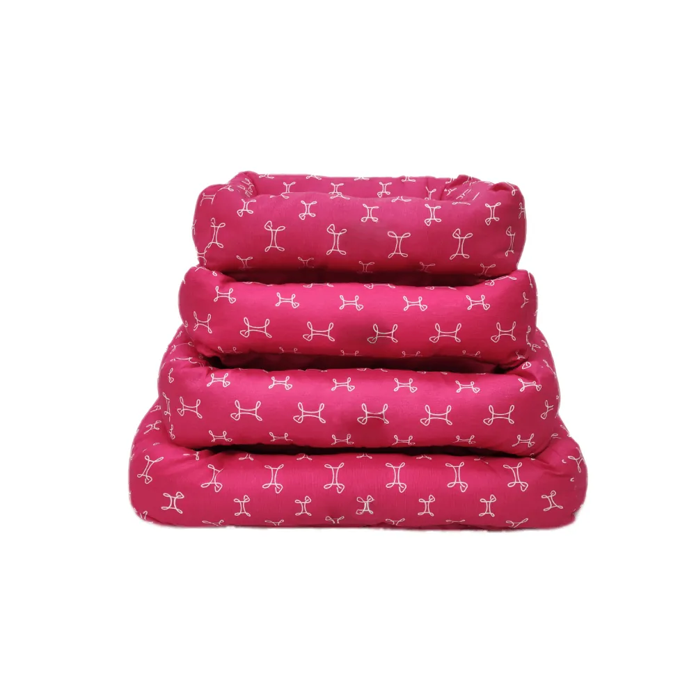 Cama Retangular Carmel Fábrica Pet Rosa — foto 3