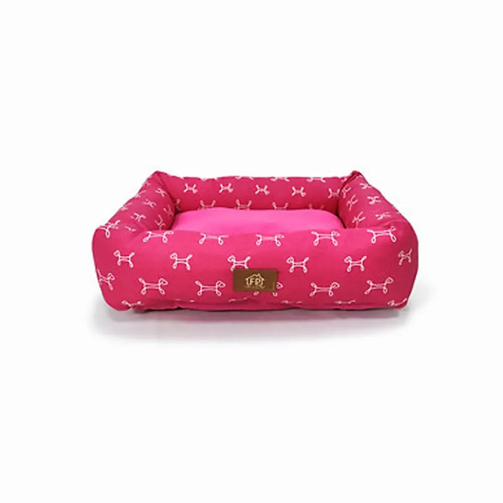 Cama Retangular Carmel Fábrica Pet Rosa — foto 5