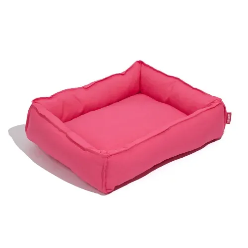 Cama Retangular para Cães e Gatos Spike Rosa — foto 2