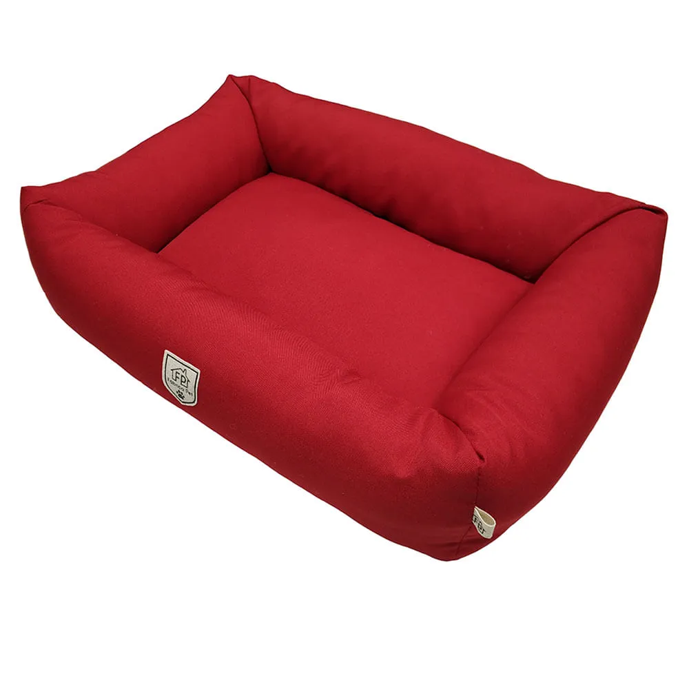 Cama Retangular Fábrica Pet Vermelha — foto 2