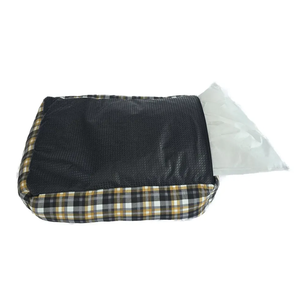 Cama Retangular Xandrez Bichinho Chic Cinza — foto 3
