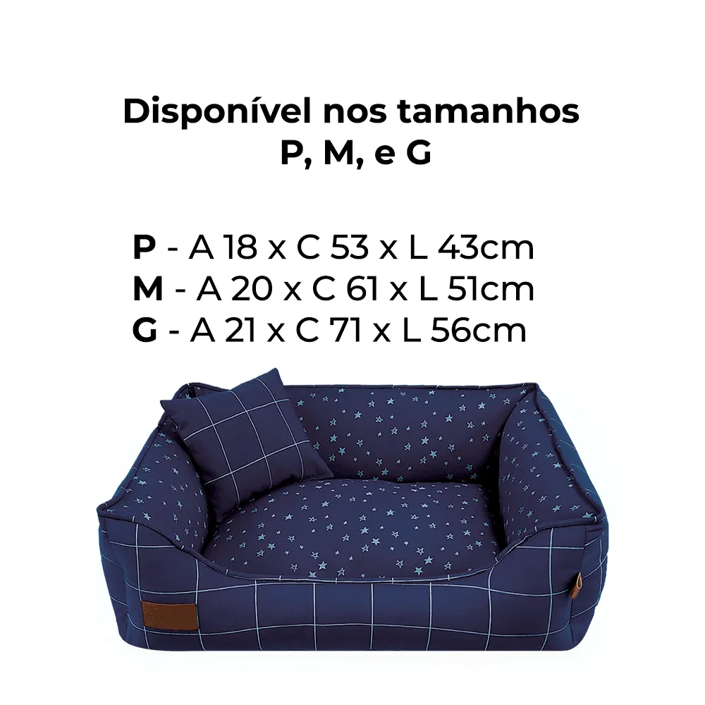 Cama Risca Star Fábrica Pet Marinho — foto 3
