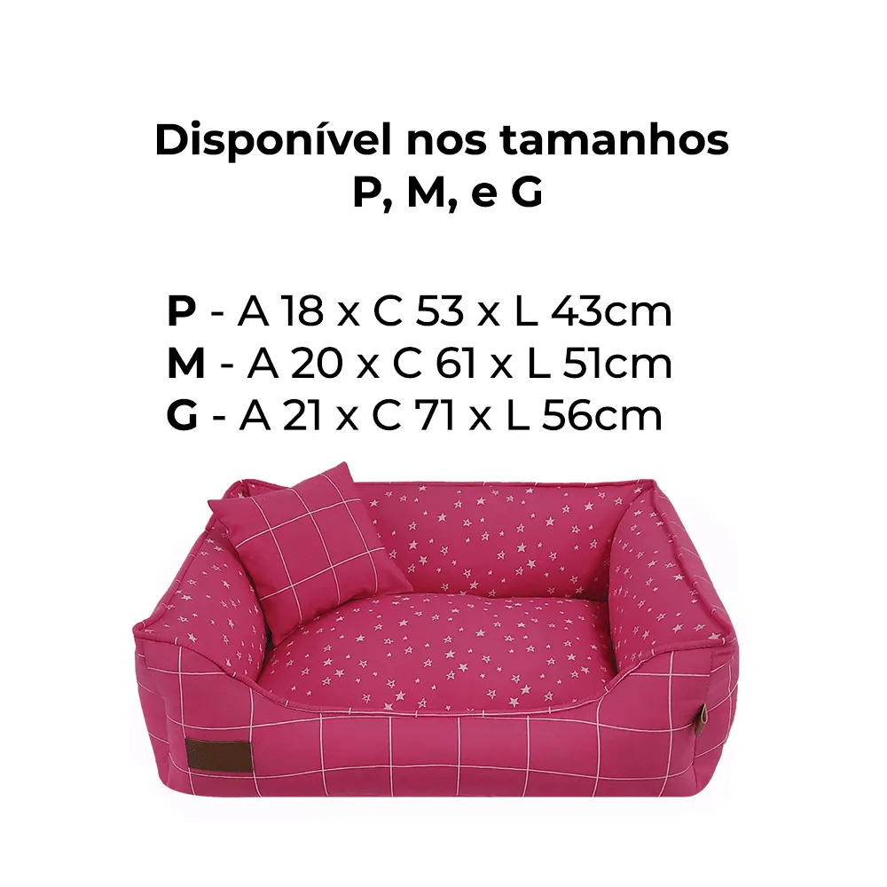Cama Risca Star Fábrica Pet Rosa — foto 3