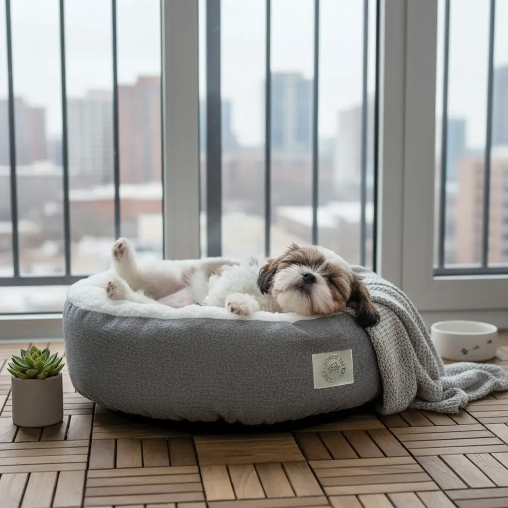 Cama Snow para Cães e Gatos Fábrica Pet Cinza — foto 4
