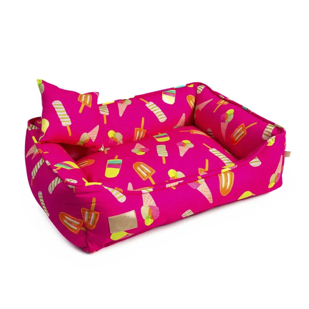Cama Sorvete para Cães e Gatos Fábrica Pet Rosa — foto 2
