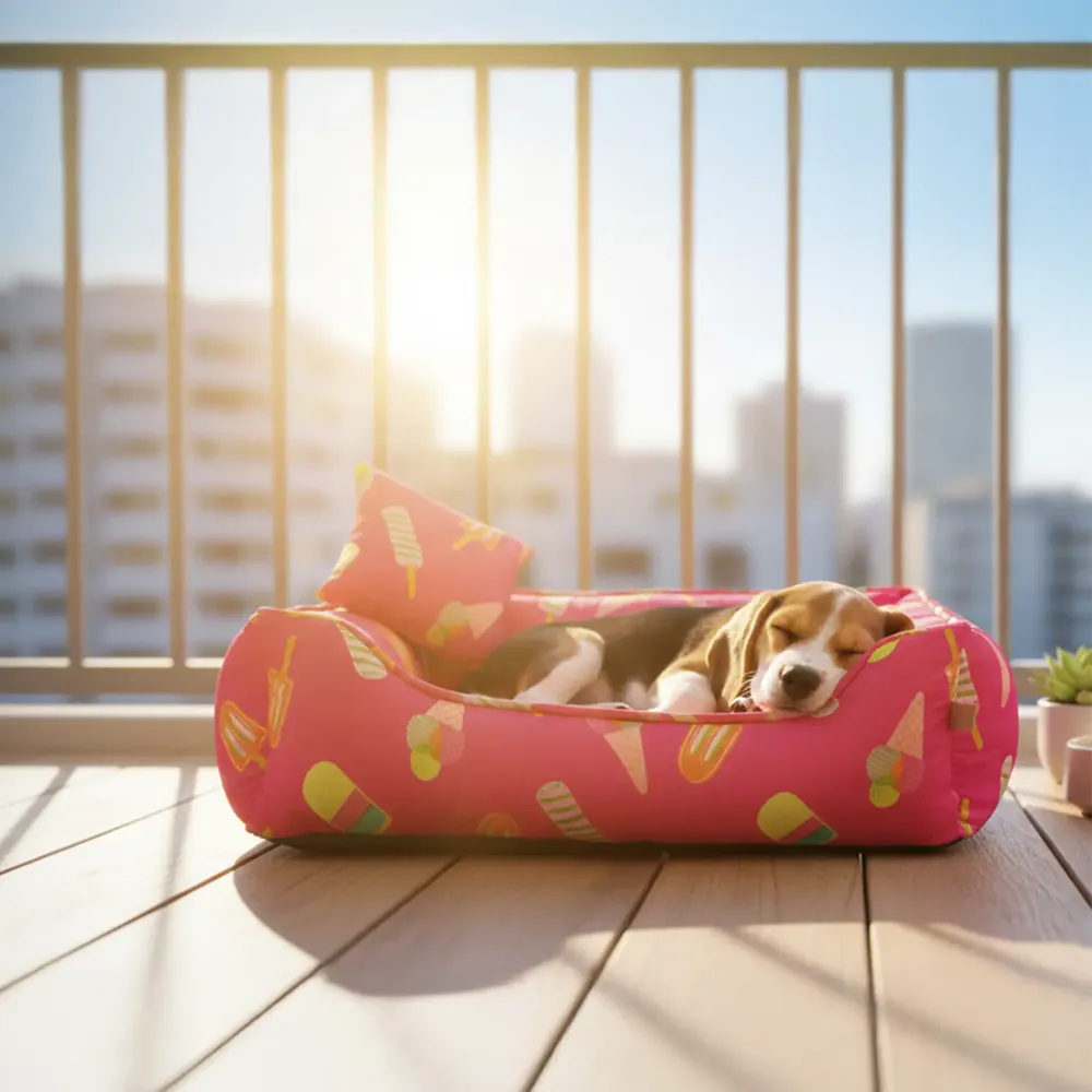 Cama Sorvete para Cães e Gatos Fábrica Pet Rosa — foto 4