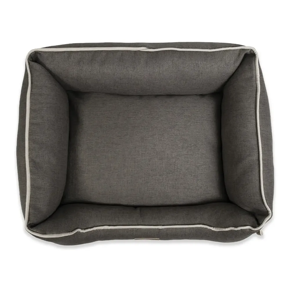 Cama Tecido Resistente Fábrica Pet Cinza — foto 3