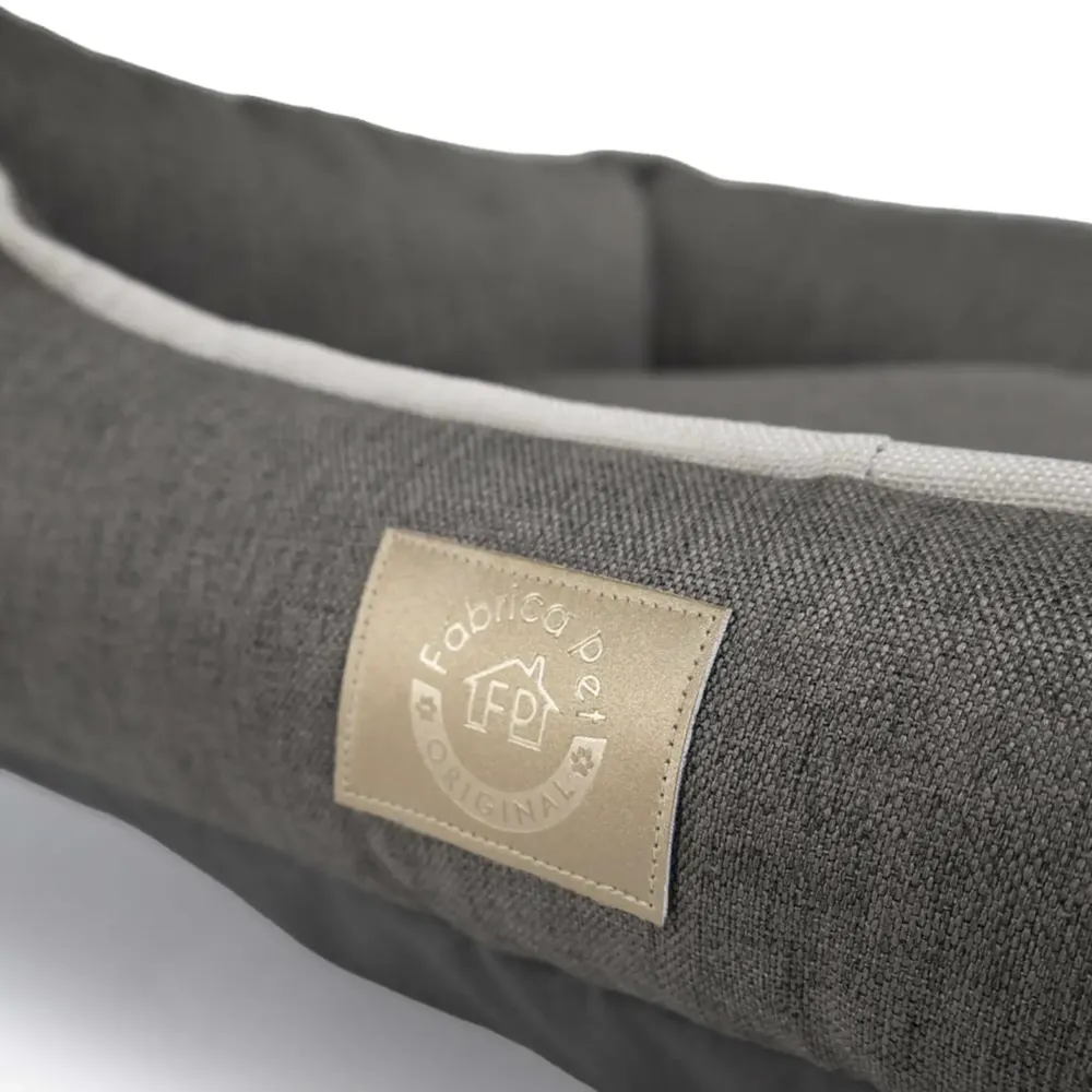 Cama Tecido Resistente Fábrica Pet Cinza — foto 4