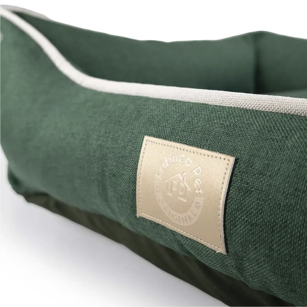 Cama Tecido Resistente Fábrica Pet Verde — foto 4