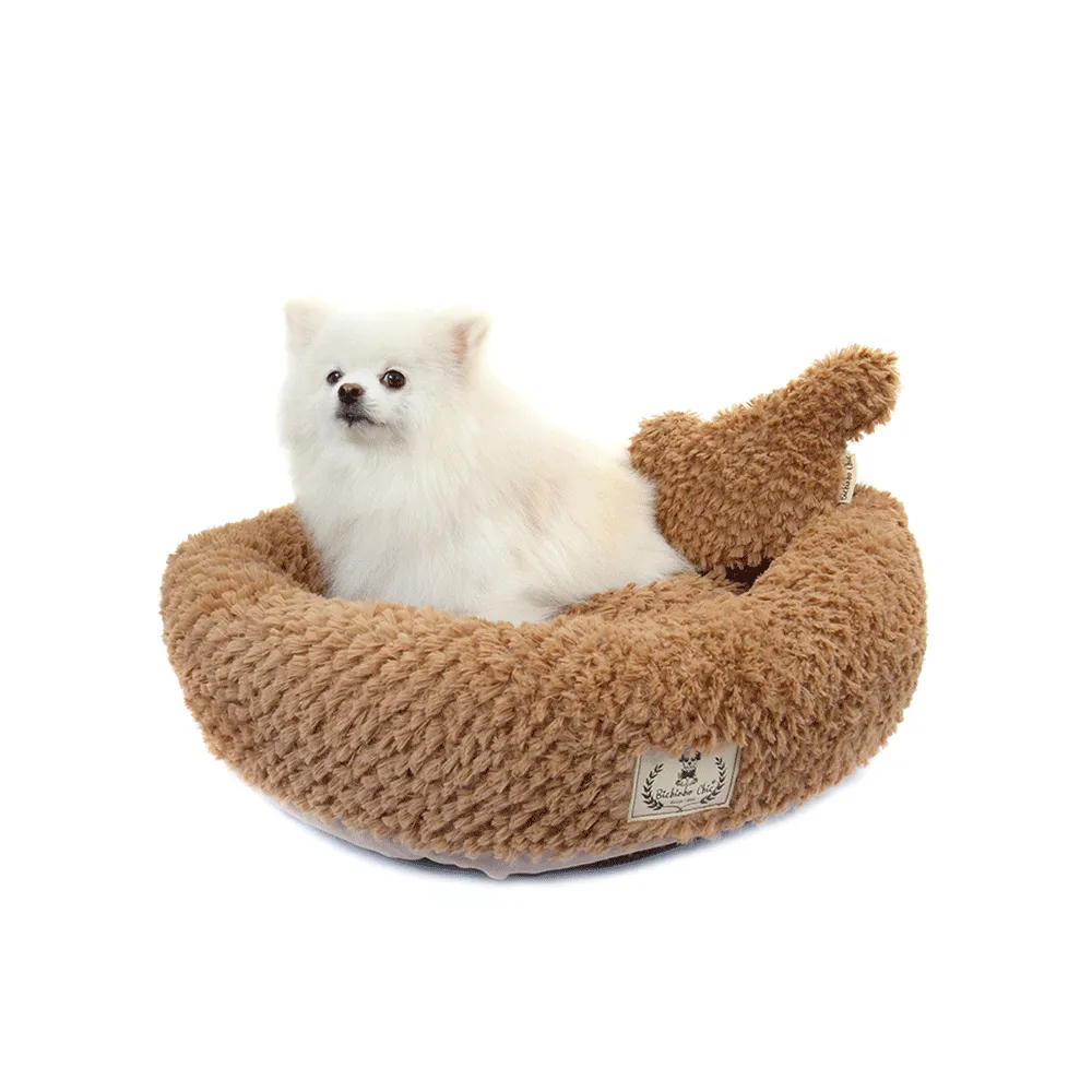 Cama Teddy Bichinho Chic Marrom — foto 3