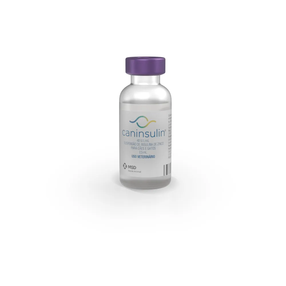 Caninsulin 40 U.I./ml para Cães e Gatos MSD — foto 4