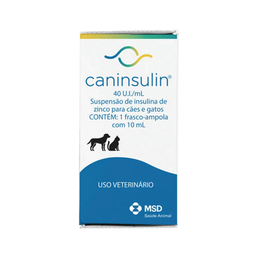 Caninsulin 40 U.I./ml para Cães e Gatos MSD — foto 5