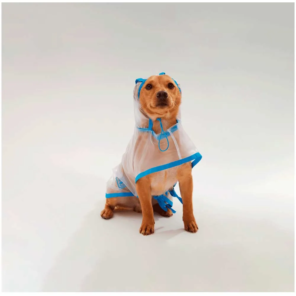 Capa de Chuva para Cachorro Azul Bichinho Chic — foto 3