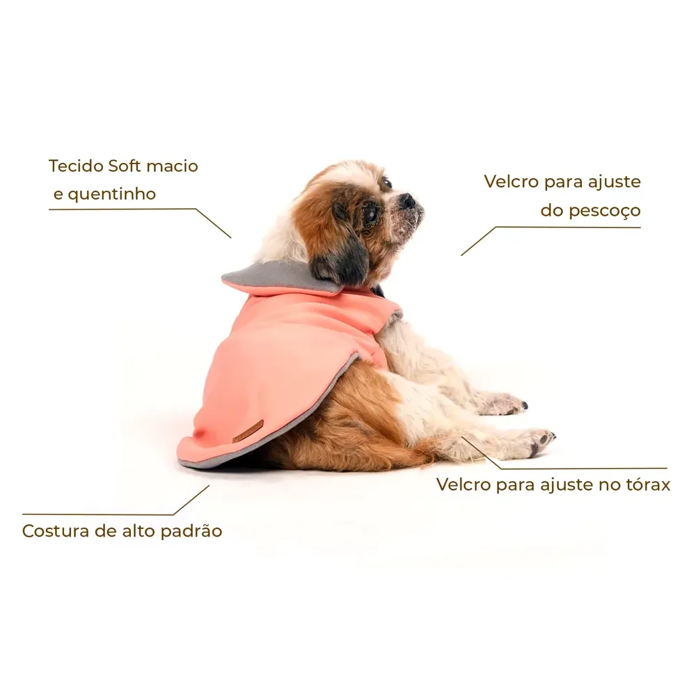 Capa Lisa Alfaiataria Rosê Fábrica Pet — foto 2