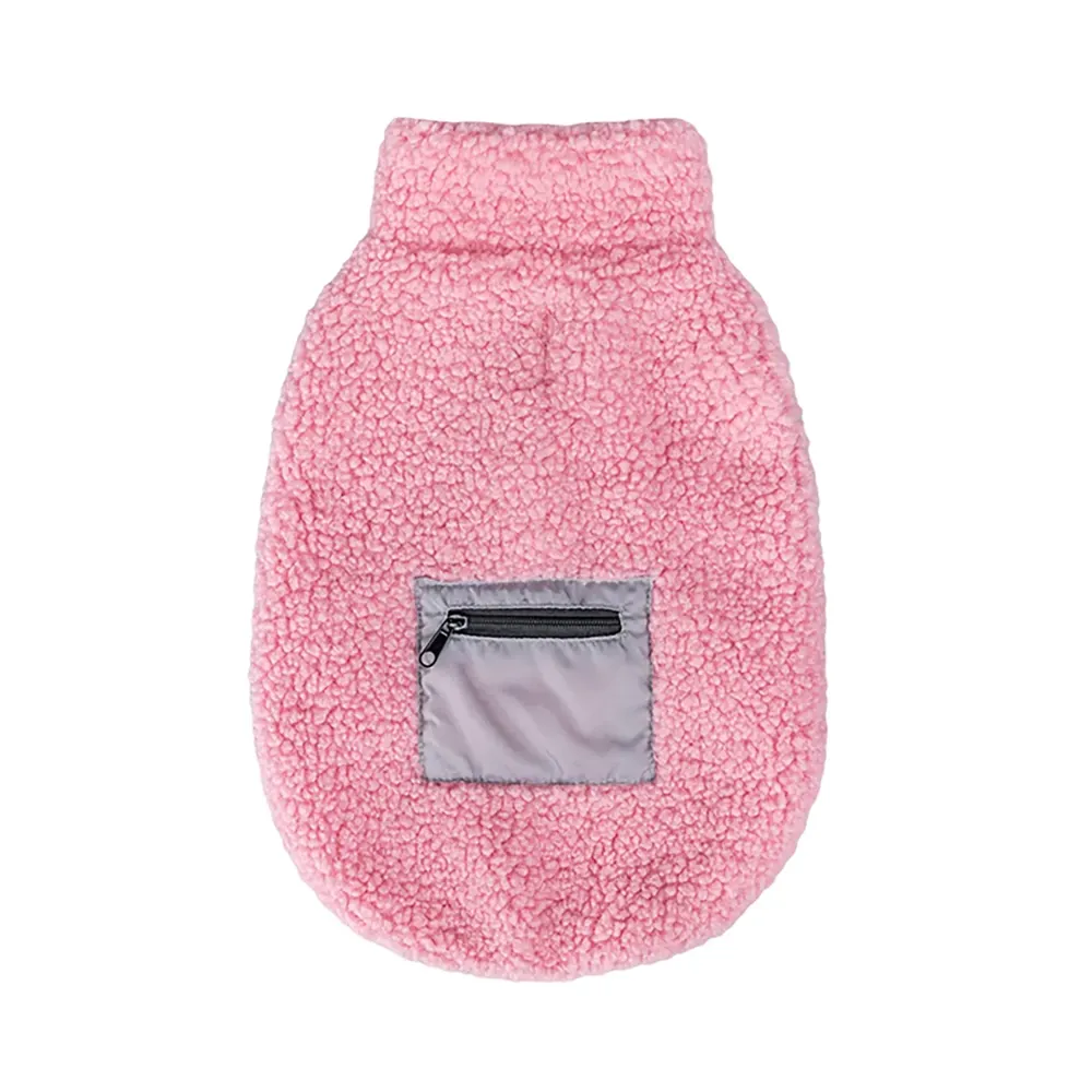 Casaco Sherpa para Cães Flicks Rosa