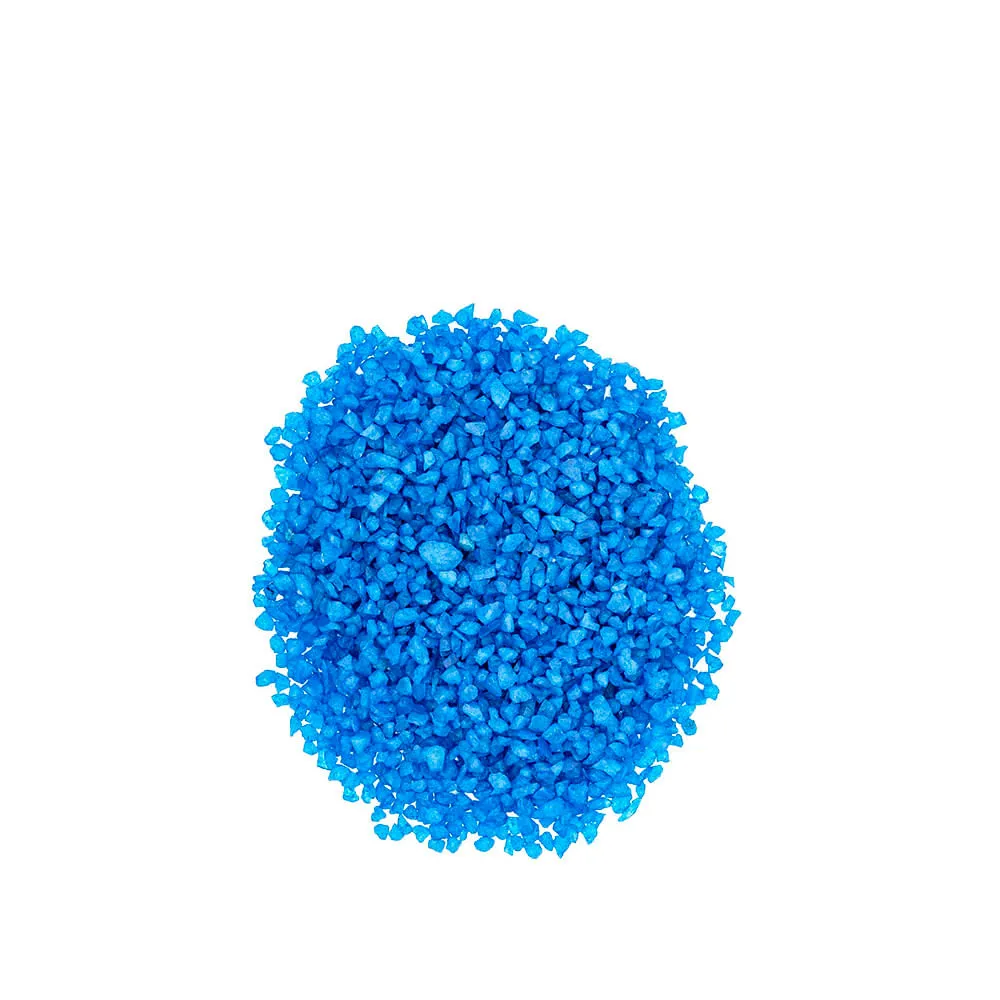 Cascalho para Aquário Quartzo Nº 2 Aqua Pedras Azul — foto 2