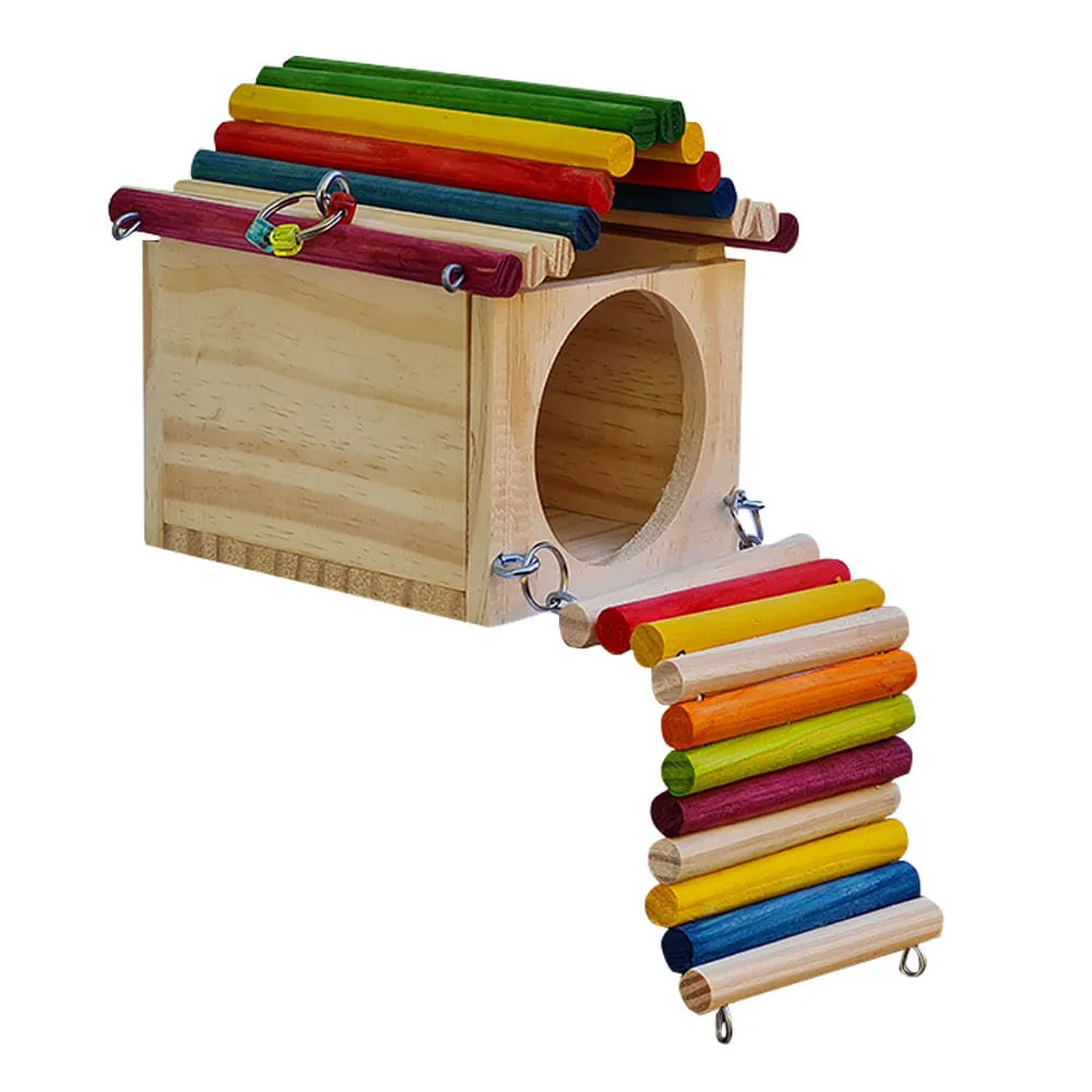 Casinha Roedores com Rampa Real Brinquedos Pet — foto 2