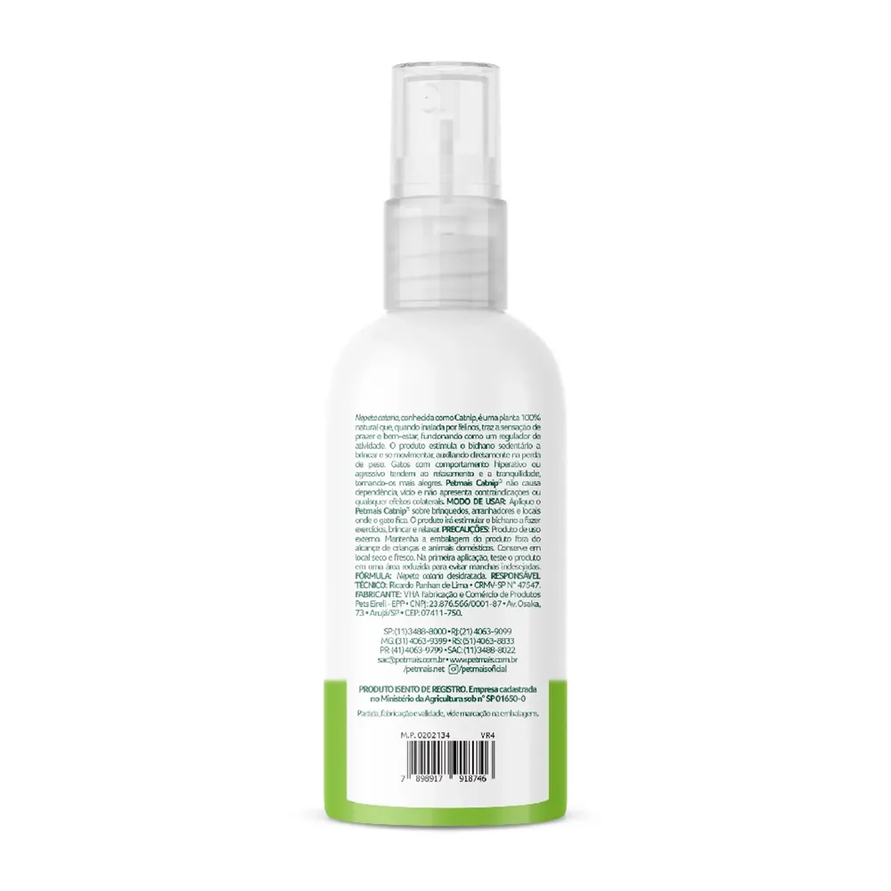 Catmais Cat nip Erva do Gato Spray Petmais — foto 2