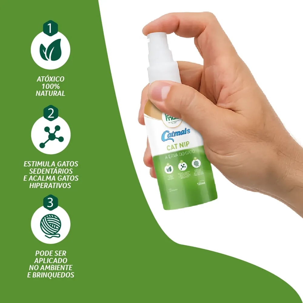 Catmais Cat nip Erva do Gato Spray Petmais — foto 4