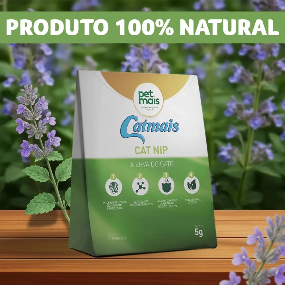 Catnip Premium Erva do Gato Petmais — foto 3