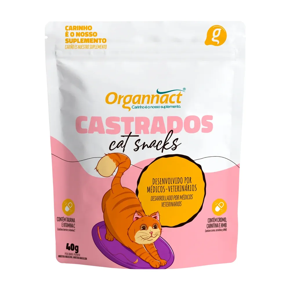 Cat Snacks Castrados Organnact