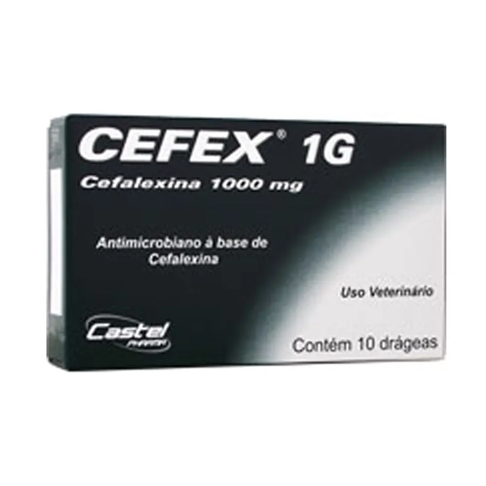 Cefex 1g Antimicrobiano para Cães